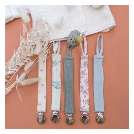 Attaches sucette clip métal