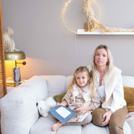 Duo maman + enfant -veste gilet sans manches sherpa