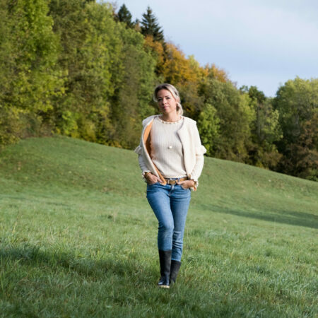 Veste gilet sans manches sherpa maman
